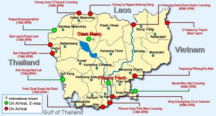 Vietnam-cambodia-borders - CAM TRANS