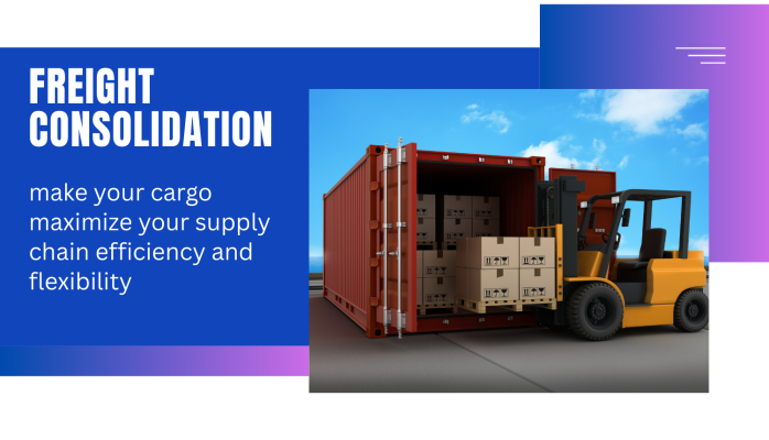 Freight consolidation
