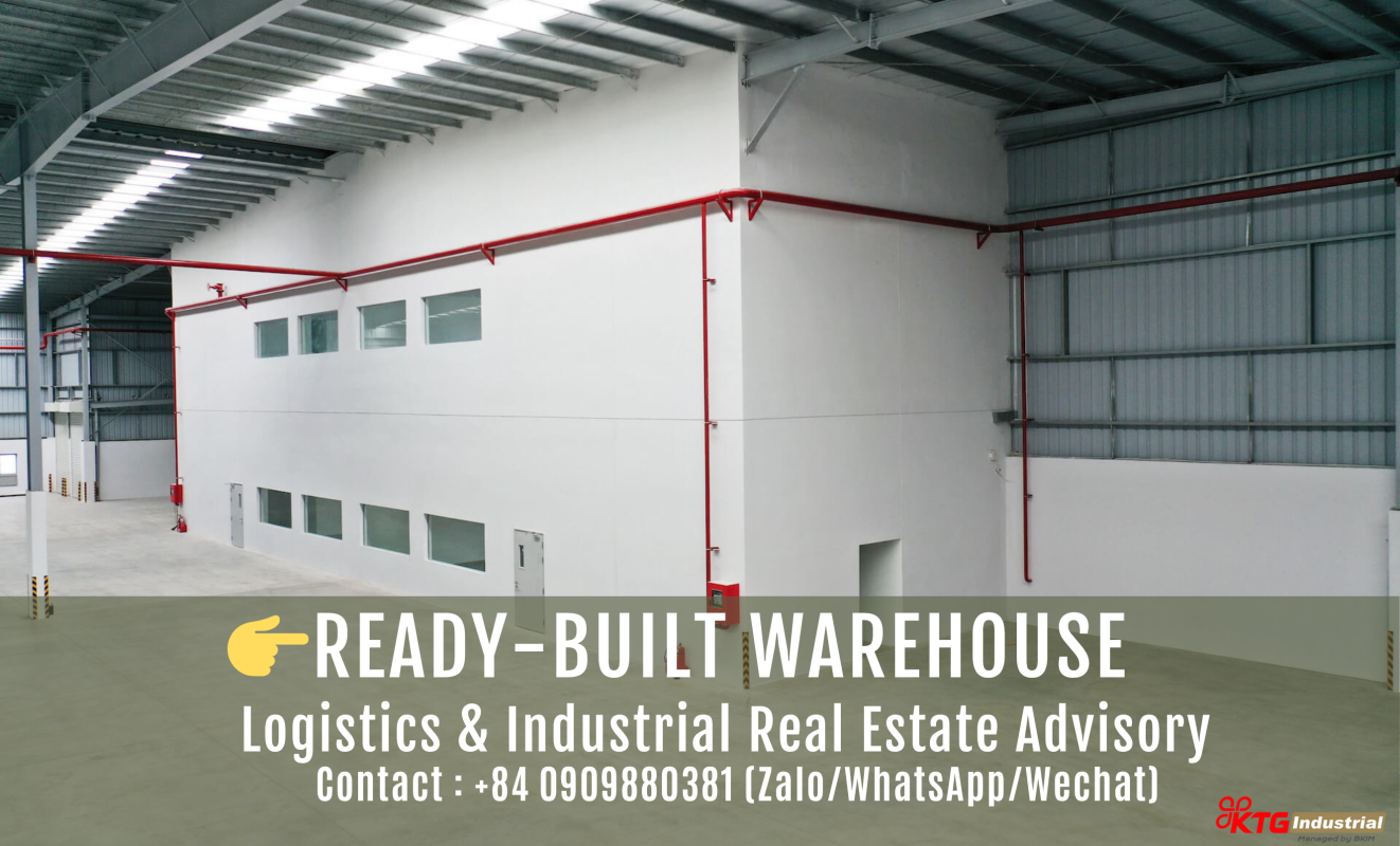 Ready-built factories and warehouses