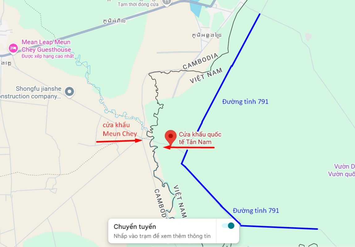 cửa khẩu quốc tế Tây Nam, Tây Ninh