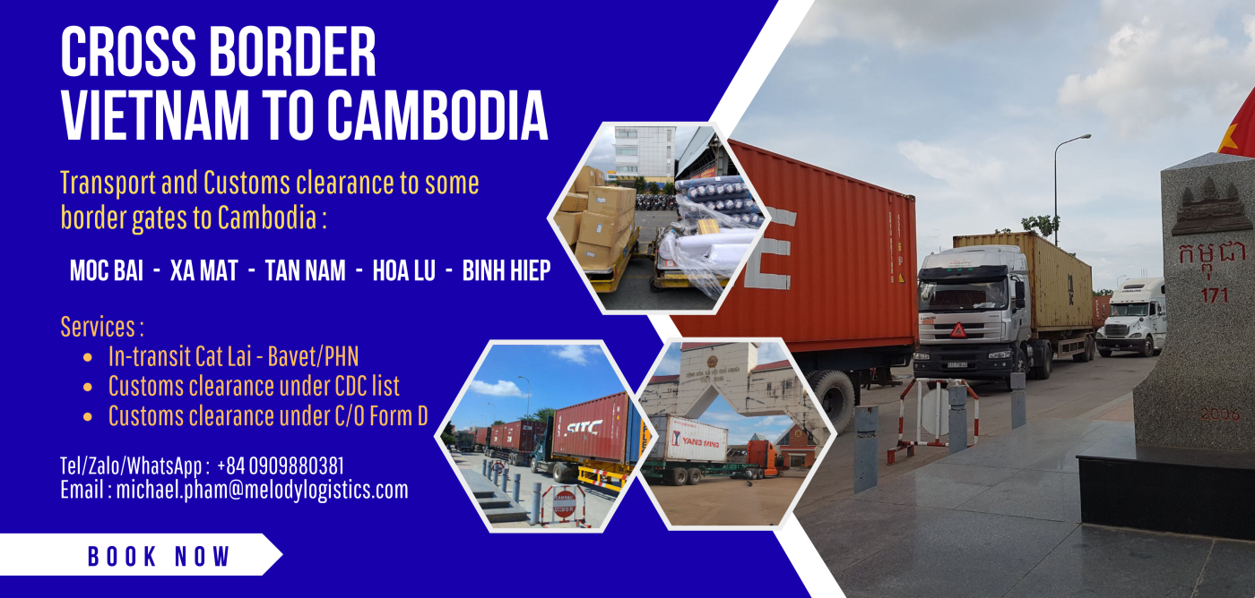 Cross border from Vietnam to Cambodia